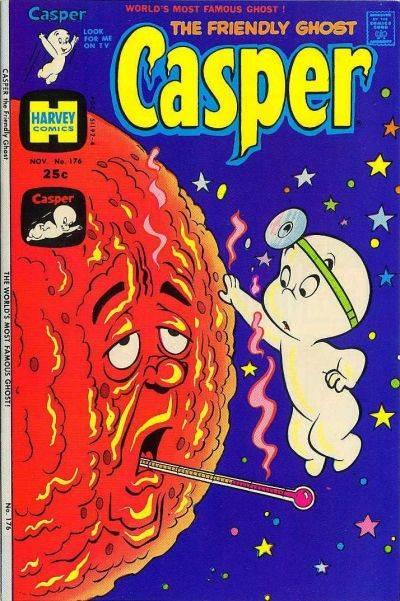 The Friendly Ghost Casper #176 cover