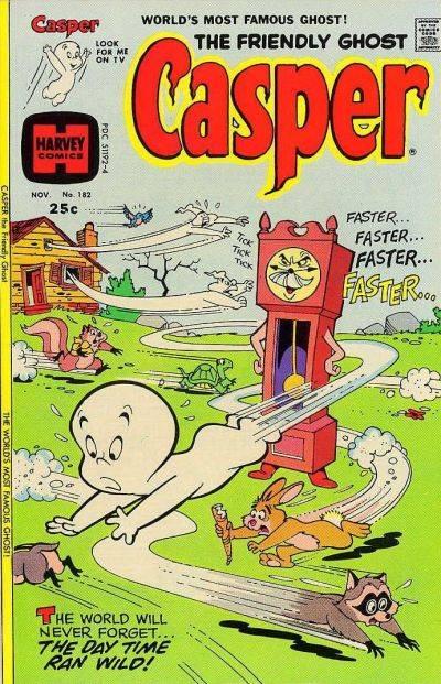 The Friendly Ghost Casper #182 cover