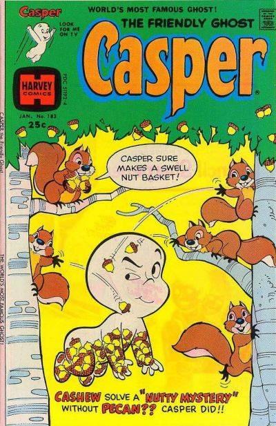 The Friendly Ghost Casper #183 cover