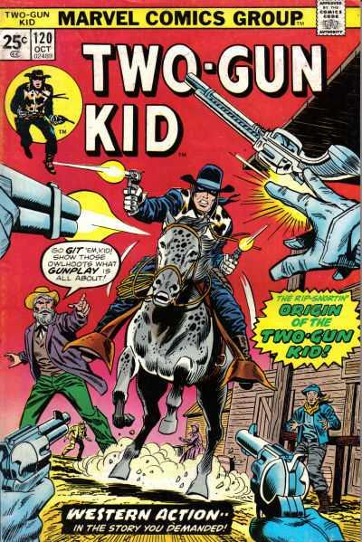 Two-Gun Kid #120 cover