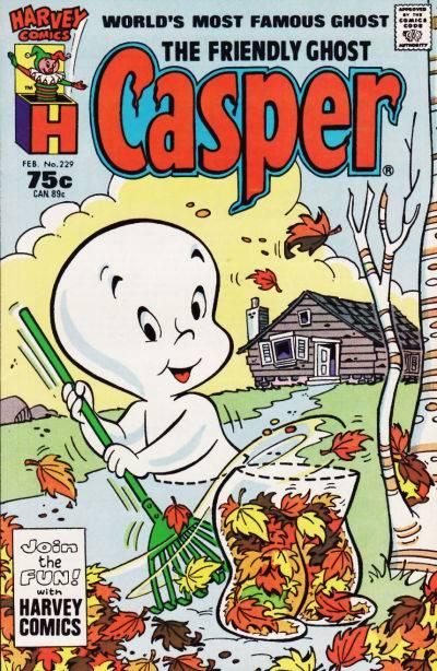 The Friendly Ghost Casper #229 cover