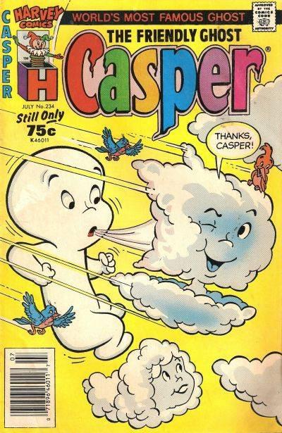 The Friendly Ghost Casper #234 cover