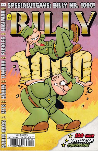 Billy #202504 cover