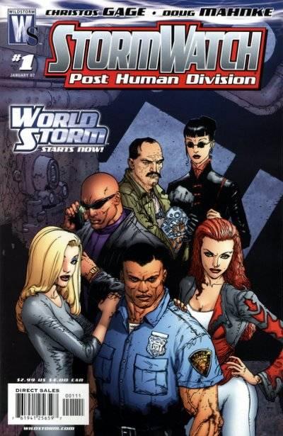 Stormwatch: P.H.D. cover — © DC Comics