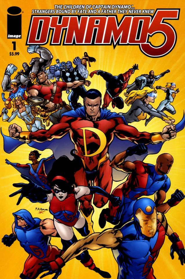 Dynamo 5 Annual cover — © Image
