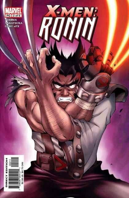 X-Men: Ronin #2 cover