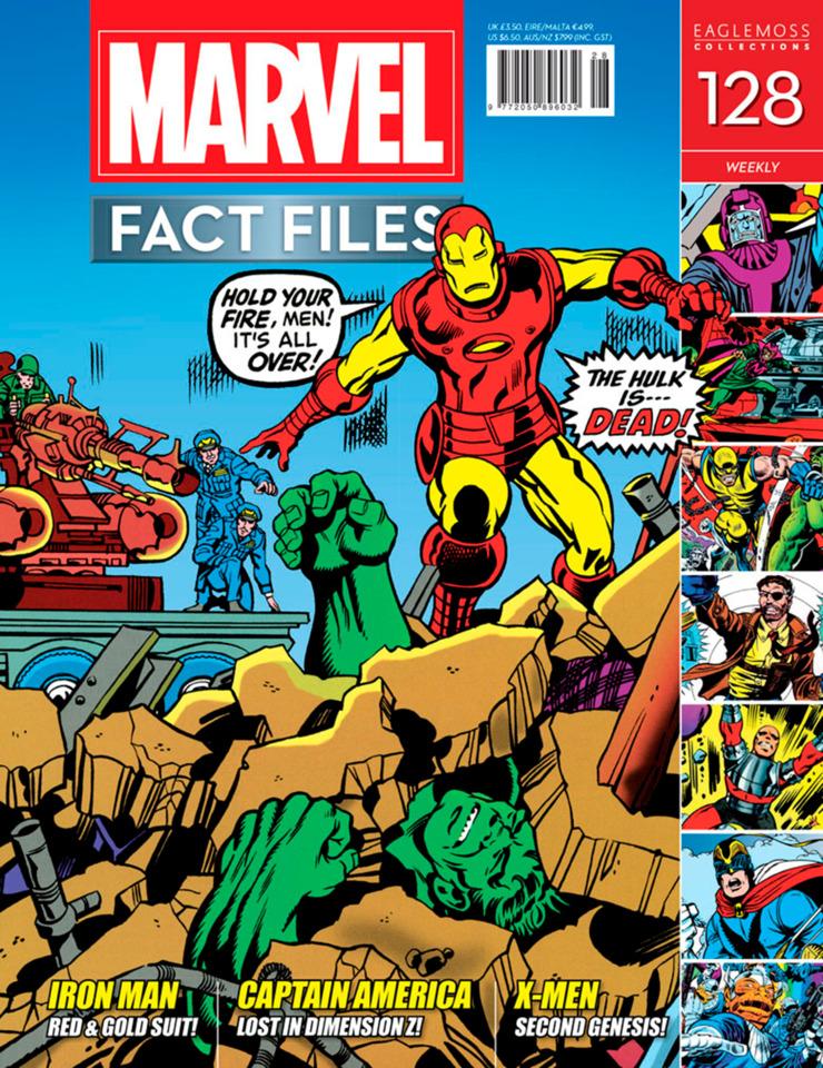 Marvel Fact Files #128