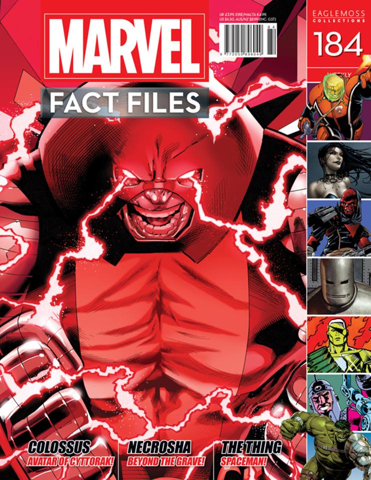 Marvel Fact Files #184