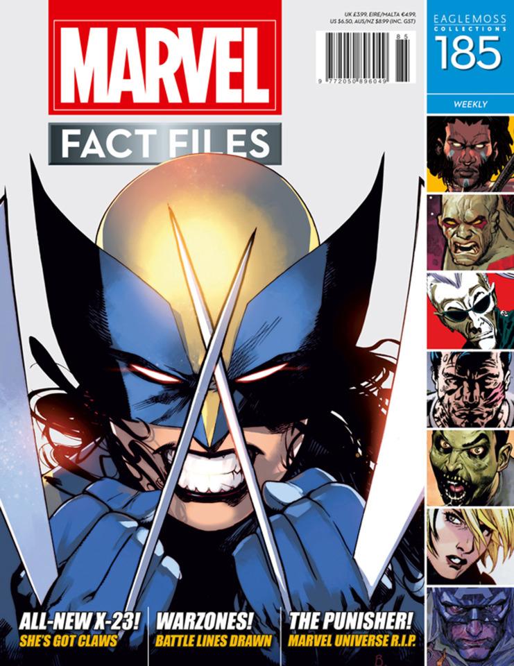 Marvel Fact Files #185