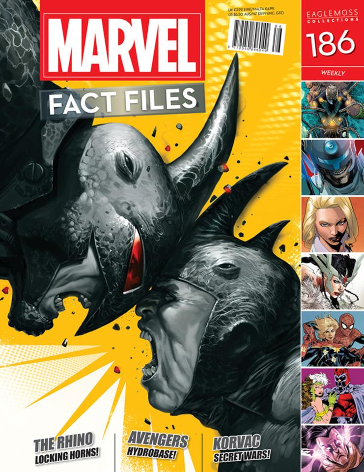 Marvel Fact Files #186