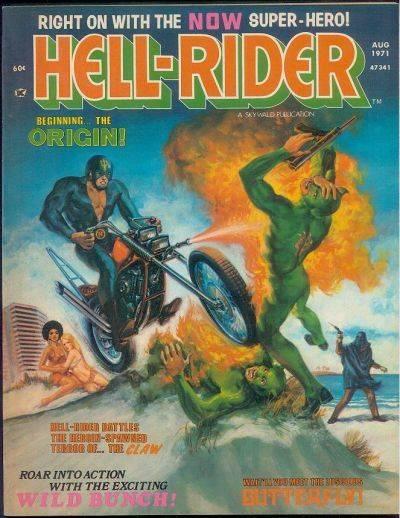 Hell-Rider cover — © Skywald