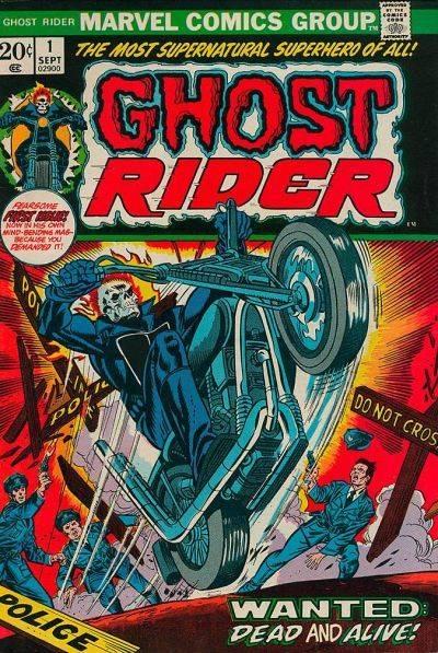 Ghost Rider cover — © Marvel Comics