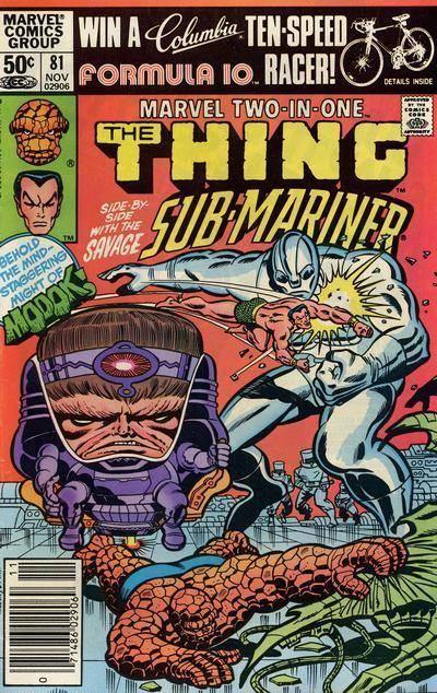 Marvel Two-in-One #81