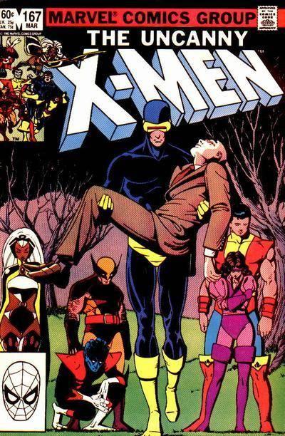 The Uncanny X-Men #167 cover