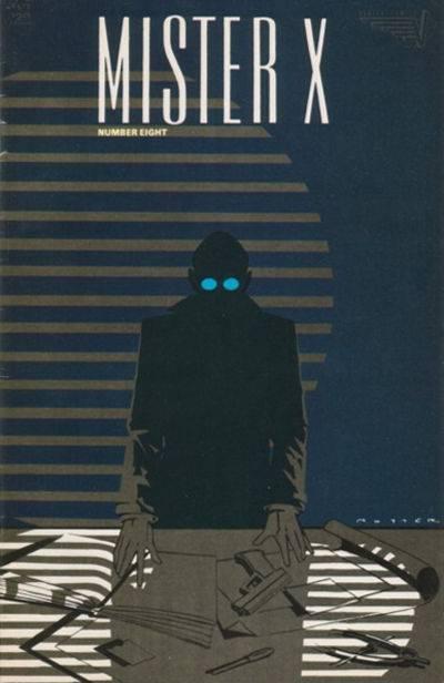 Mister X #8 cover