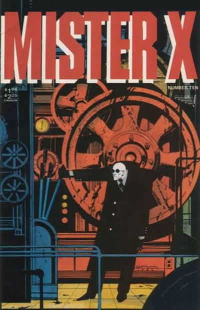 Mister X #10 cover