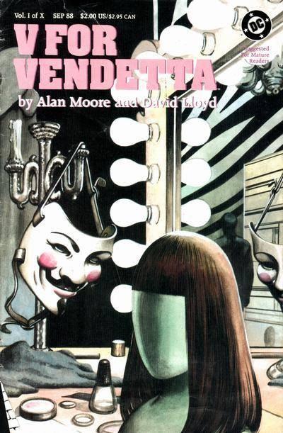V for Vendetta cover — © DC Comics
