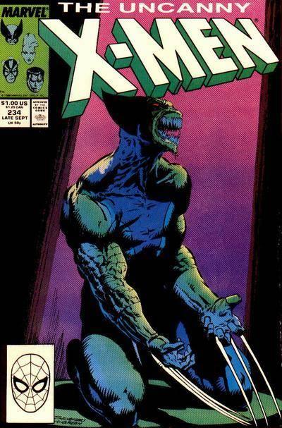 The Uncanny X-Men #234 cover