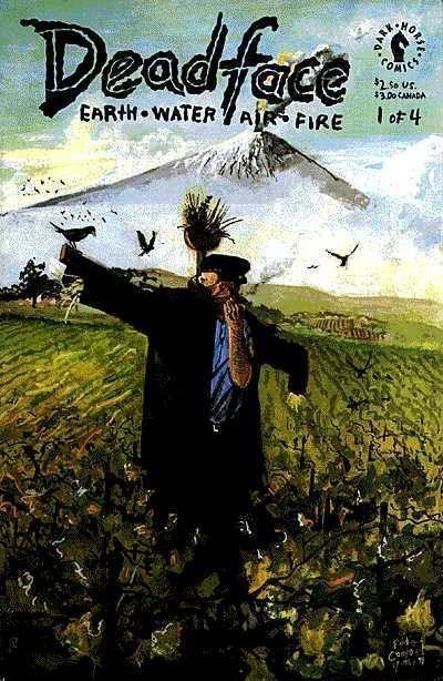 Deadface: Earth, Water, Air, and Fire cover — © Dark Horse Comics