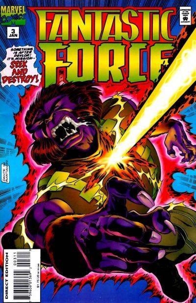Fantastic Force #3 cover