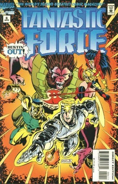 Fantastic Force #6 cover