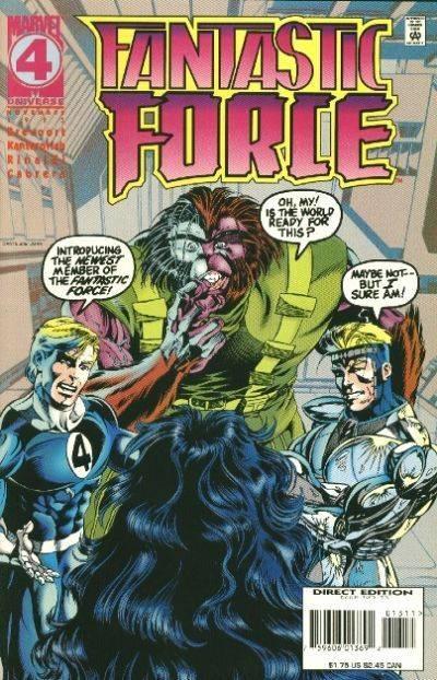 Fantastic Force #13 cover