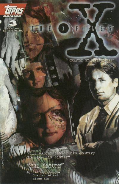 The X-Files #3 cover