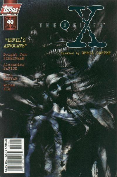 The X-Files #40 cover
