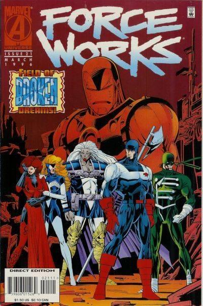 Force Works #21 cover