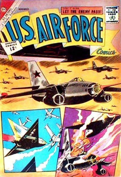 U.S. Air Force Comics #24 cover