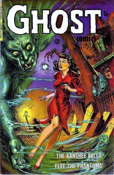 Ghost Comics cover — © Fiction House