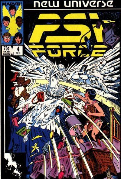 Psi-Force #4 cover