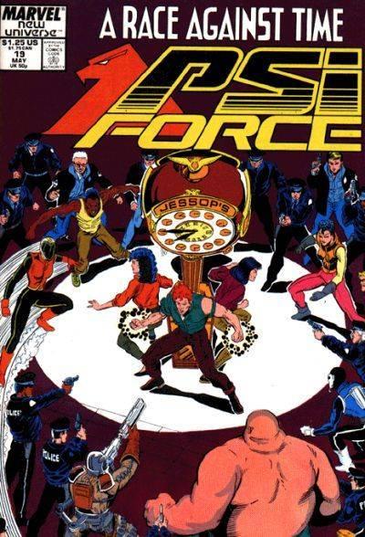 Psi-Force #19 cover