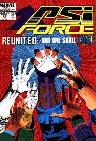 Psi-Force #24 cover