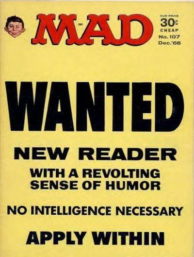 MAD #107 cover