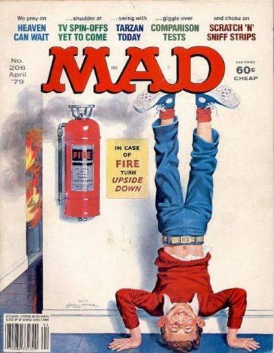 MAD #206 cover