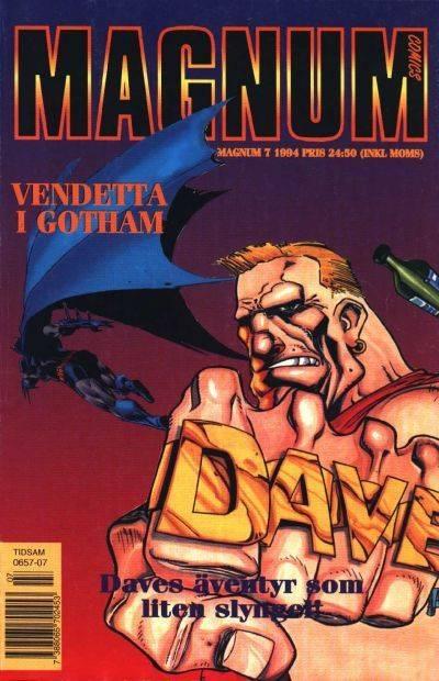 Magnum Comics #199407 cover