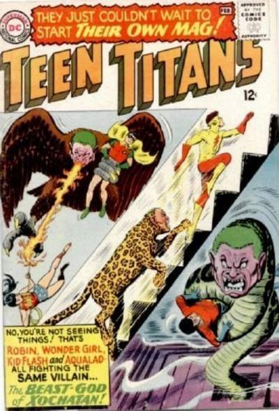 Teen Titans cover — © DC Comics
