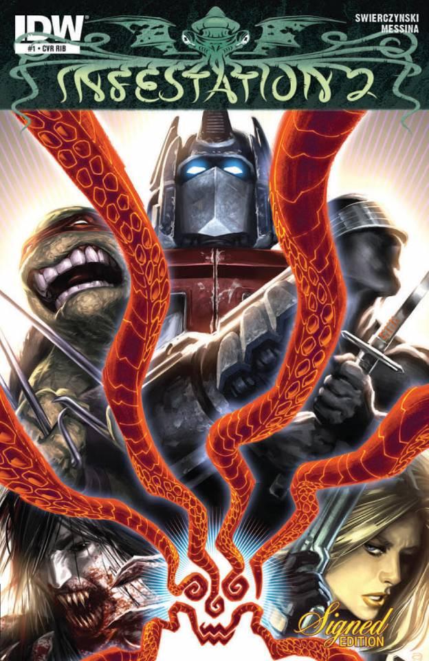 Infestation 2 cover — © IDW Publishing