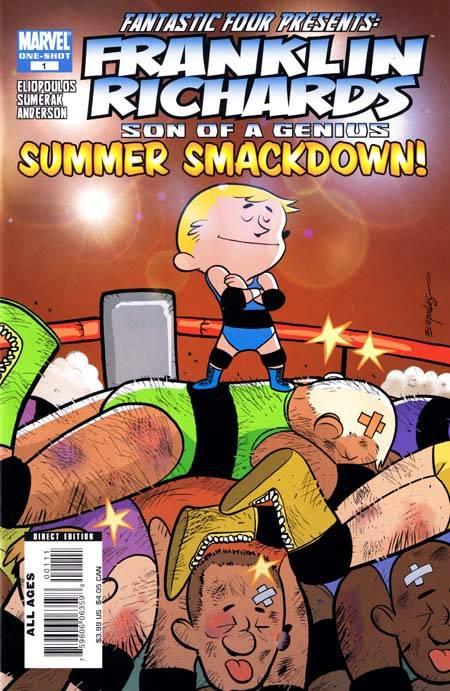Franklin Richards: Summer Smackdown! cover — © Marvel