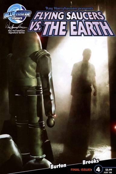 Ray Harryhausen Presents: Flying Saucers Vs. The Earth #4 cover