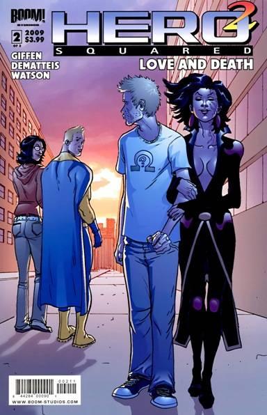 Hero Squared: Love and Death #2 cover
