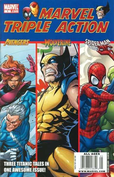 Marvel Triple Action cover — © Marvel