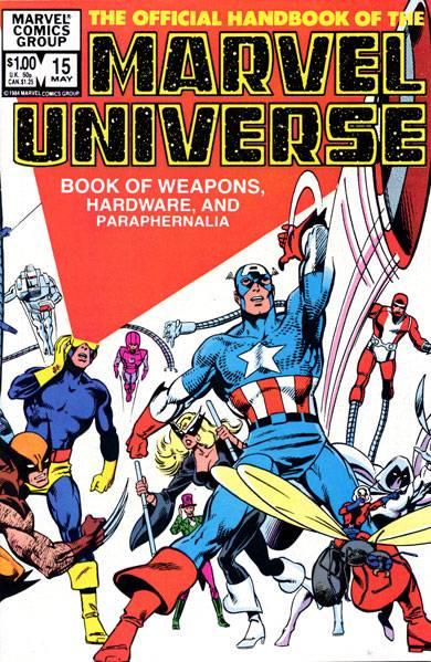The Official Handbook of the Marvel Universe #15