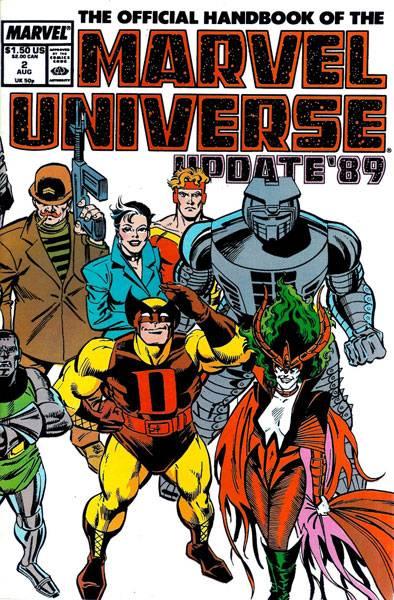 The Official Handbook of the Marvel Universe #2
