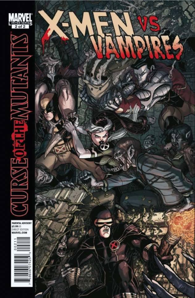 X-Men: Curse of the Mutants - X-Men Vs. Vampires #2 cover