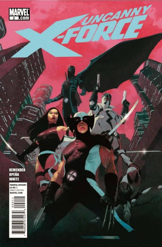 Uncanny X-Force #2 cover