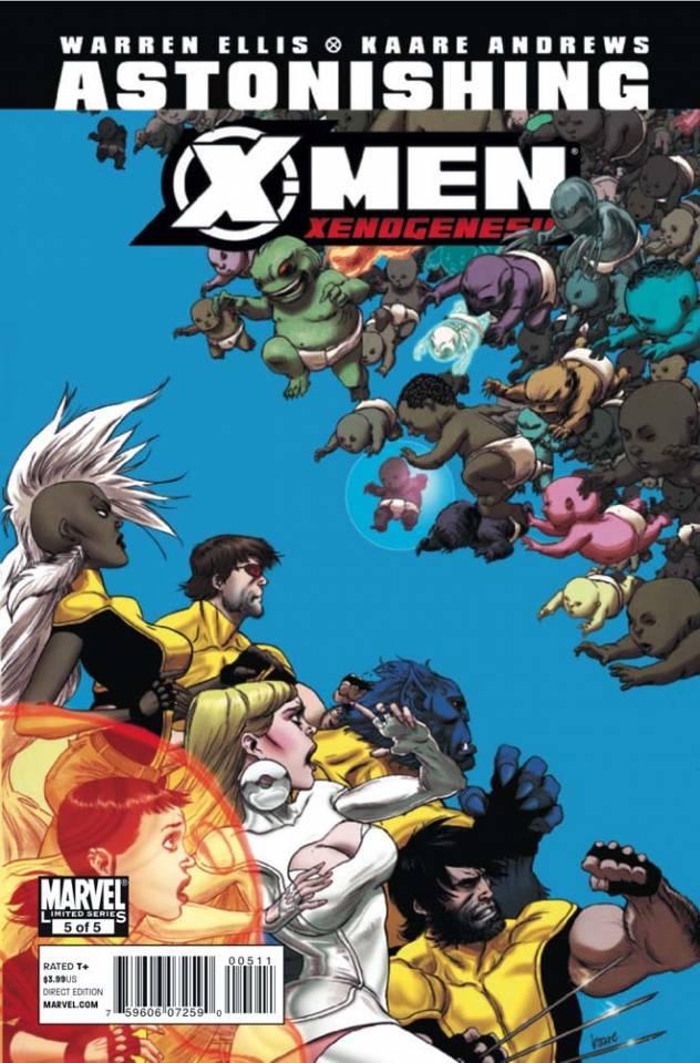 Astonishing X-Men: Xenogenesis #5 cover