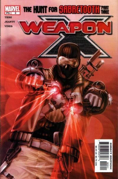 Weapon X #3 cover