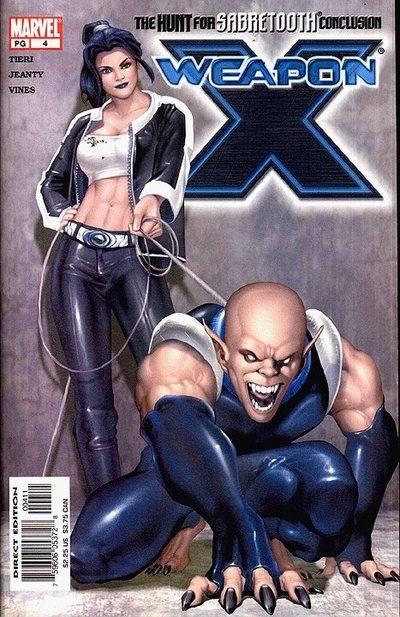 Weapon X #4 cover